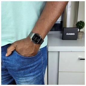 img 1 attached to Casio A168WEMB-1B Wristwatch