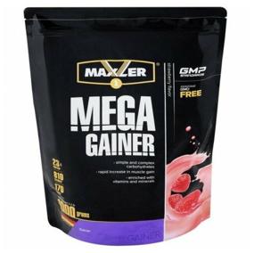 img 1 attached to 🍓 Maxler Mega Gainer: Powerful 1000g Strawberry Weight Gainer for Superior Muscle Growth