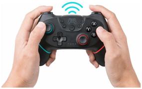 img 1 attached to Mooko Gamepad for Nintendo Switch Pro and PC, black: The Ultimate Gaming Controller