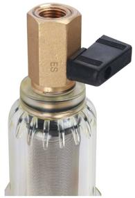img 1 attached to Resideo Braukmann FK06-AA Mechanical Cleaning Filter Clutch (HP/HP), PVC, Drain, With Gauge Transparent DN 20 (3/4")