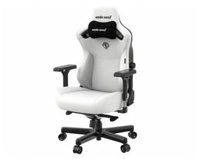 img 1 attached to Computer chair Anda Seat Kaiser 3 XL gaming, upholstery: imitation leather, color: cloudy white
