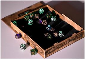 img 1 attached to Sliding Dice Tray for dice. Arsenal DnD with magnetic lock