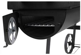 img 1 attached to 🔥 Go Garden Chef-Smoker 66 Pro: Wood-fired Smokehouse Grill, 72.5x126x125 cm