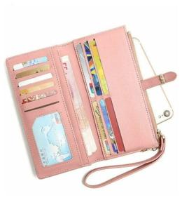 img 1 attached to Women's wallet Poco case purse, women's clutch