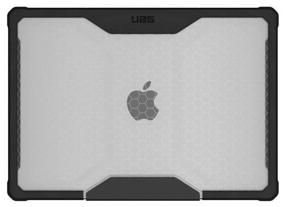 img 1 attached to Urban Armor Gear (UAG) Plyo Series Case for MacBook Pro 14" (M1 Pro/M1 Max) (2021), Transparent (Ice) (134000114343)