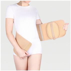 img 1 attached to Ecoten Abdominal bandage GP-20, size XL, height 20 cm, beige