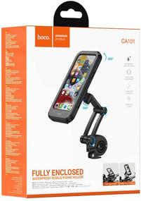 img 1 attached to Phone holder Hoco CA101 Rider for motorcycle waterproof