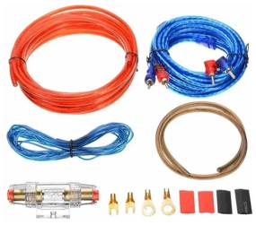 img 1 attached to Amplifier and Subwoofer Leads / Car Audio Kit / RCA Triple Shield Cable / Subwoofer Leads / 4.5 meters / Car Audio