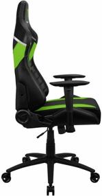 img 1 attached to Gaming chair ThunderX3 TC3, upholstery: faux leather, color: neon green