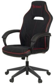 img 1 attached to Computer chair Bloody GC-100 gaming, upholstery: imitation leather/textile, color: black