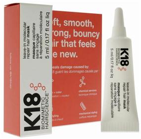 img 1 attached to K18 LEAVE- IN MOLECULAR REPAIR HAIR MASK/ Permanent mask for molecular hair restoration (5 ml)