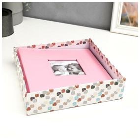 img 1 attached to Photo album BRAUBERG Cute Baby (391141/391142), 200 photos, 10 x 15 cm, pink