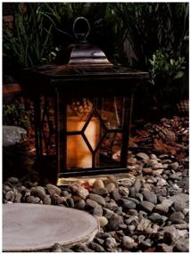img 1 attached to Uniel Garden lamp USL-S-180/PT220 Bronze lantern, armature color: bronze, shade color colorless