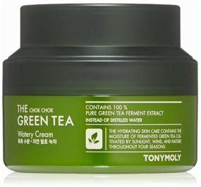 img 1 attached to TONY MOLY The Chok Chok Green Tea Watery Cream Moisturizing Face Cream, 60 ml, 60 g