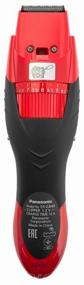 img 1 attached to 🖤 Panasonic ER-GB40 Trimmer in a Stylish Black/Red Design