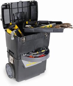 img 1 attached to Trolley STANLEY Mobile Work Center 2 in 1 1-93-968, 47.3x30.2x62.7 cm, 19.6"" , black