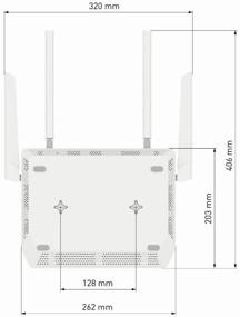 img 1 attached to Wi-Fi router Keenetic Giant KN-2610, white