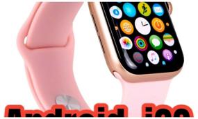 img 1 attached to Smart watch SMART WATCH WRIST PREMIUM VERSION series 8 pink