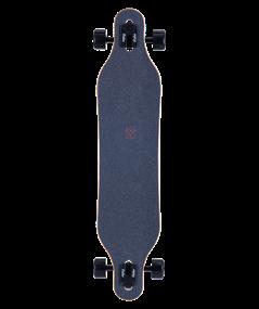 img 1 attached to Children's longboard Ridex Onyxia 40", 40x8.75, red/white