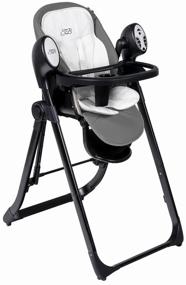 img 1 attached to 👶 Sweet Baby Fiesta – Sleek Black Gray Stroller | Stylish and Functional