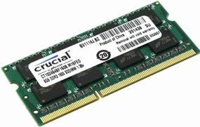 img 1 attached to CRUCIAL DDR3L 8GB 1600MHz SO-DIMM PC3L-12800U 1x8GB RAM (CT102464BF160B.C16FPD) for laptop