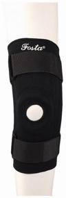 img 1 attached to Fosta Knee brace F 1291 with side plates, size 2XL, black