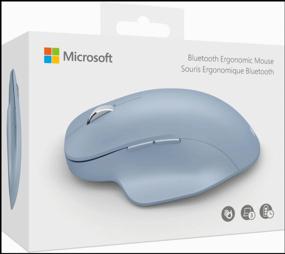 img 1 attached to Wireless Mouse Microsoft Ergonomic Mouse Bluetooth, Grey