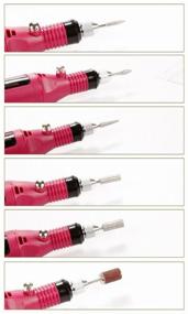 img 1 attached to Apparatus for manicure and pedicure handle, Max Professional / Milling cutter for manicure / Manicure pen / Apparatus for manicure with cutters included