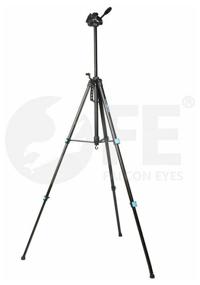 img 1 attached to 📷 Falcon Eyes Travel Line 3600 Tripod: Compact and Sturdy, in Sleek Black