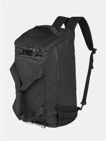 img 1 attached to Sports bag / travel bag / backpack bag Black