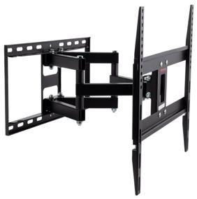 img 1 attached to 🐍 Black COBRA-50 Wall Mount Bracket for Multimedia Arm