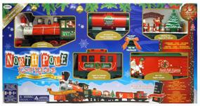 img 1 attached to EZTEC North Pole Express Christmas Train Starter Kit, 37297