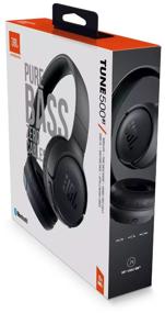 img 1 attached to JBL Tune 500BT Wireless Headphones, Black