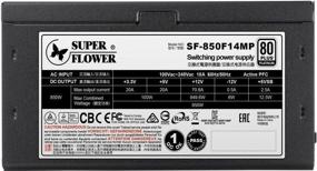 img 1 attached to Power Supply Super Flower Leadex Platinum (SF-850F-14MP) 850W