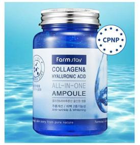img 1 attached to Farmstay Collagen & Hyaluronic Acid All-In-One Ampoule 250ml