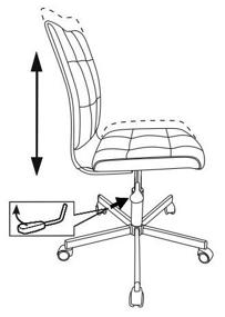 img 1 attached to Office chair Bureaucrat CH-330M, upholstery: artificial leather, color: blue Orion-03