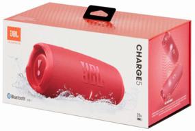 img 1 attached to Portable Acoustics JBL Charge 5, 40 W, red