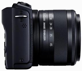 img 1 attached to 📸 Canon EOS M200 Kit EF-M 15-45mm F/3.5-6.3 IS STM Camera, Black - Professional Quality Photography Equipment