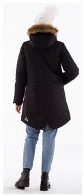 img 1 attached to Huppa Parka Size L 00009 Black - Stylish and Warm Outerwear for Men/Women