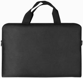img 1 attached to 🎒 Bag Defender Lite 15.6: Stylish Black/Grey Laptop Bag for Ultimate Protection