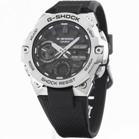 img 1 attached to Wrist watch CASIO G-Shock GST-B400-1A, silver