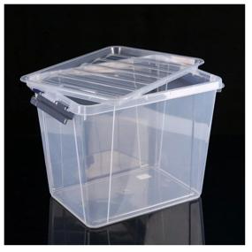 img 1 attached to Storage container POLYMERBYT Profi, 41x29x32 cm, transparent