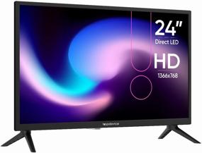 img 1 attached to 📺 Topdevice 24" LED TV - HD 720p, Black