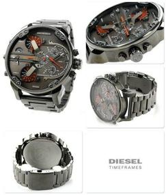 img 1 attached to Wrist watch DIESEL DZ7315 quartz, chronograph, stopwatch, waterproof, illuminated hands