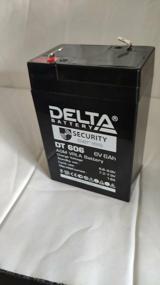 img 1 attached to DELTA Battery Battery DT 606 6V 6 h