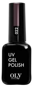 img 1 attached to Olystyle гель-лак для ногтей UV Gel Polish, 10 мл, 022 баклажановый