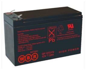img 1 attached to Battery WBR GP1272 28W 12 V 7.2 Ah