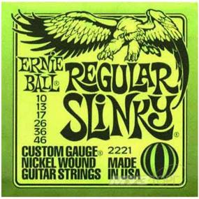 img 1 attached to Electric Guitar Strings Ernie Ball 2221 Regular Slinky - (10-46)
