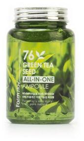img 1 attached to Farmstay All-In-One Green Tea Seed Ampoule Сыворотка для лица с зеленым чаем, 250 мл