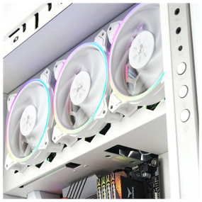 img 1 attached to Case fan IN WIN Sirius Pure ASP120, white